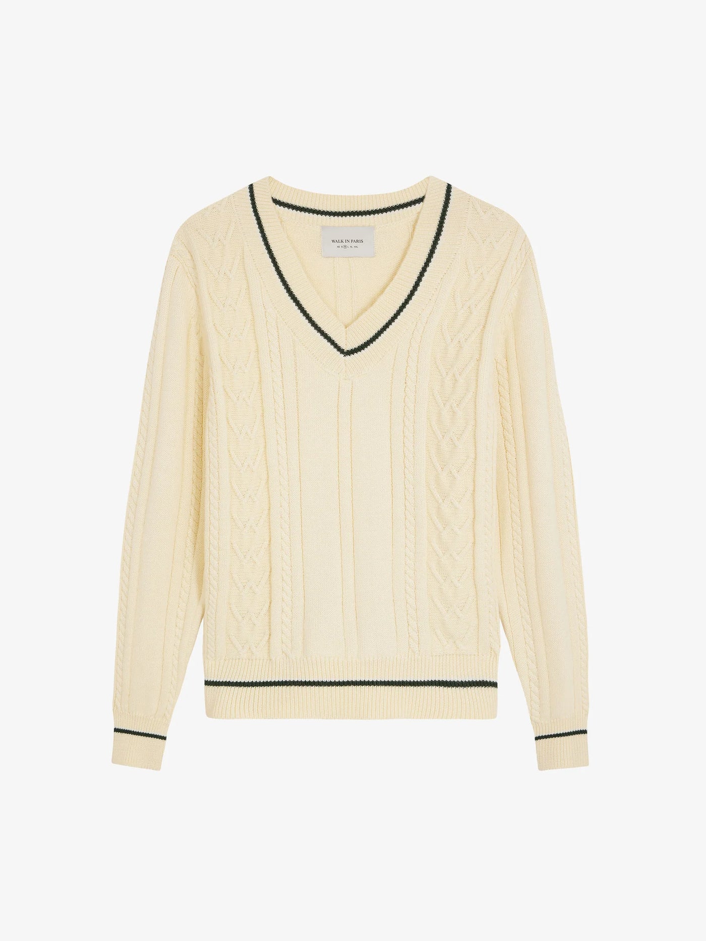 Walk In Paris The Beige Knitted Sweater