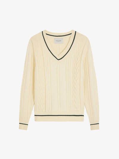 Walk In Paris The Beige Knitted Sweater