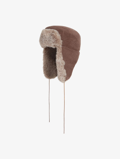 Walk In Paris Brown Chapka