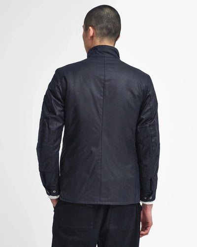 Barbour Duke Waxed Jacket Navy