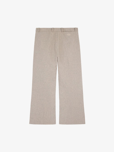 Walk In Paris The Flaire Beige Tailoring Pants