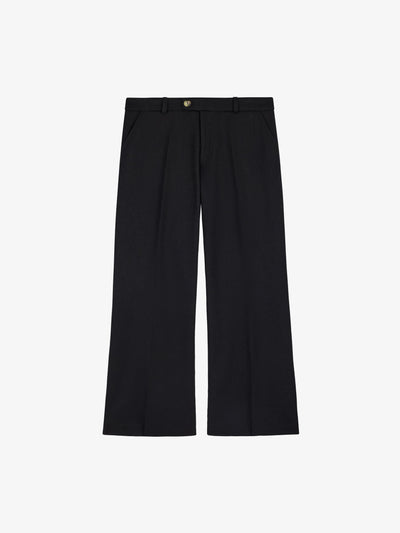 Walk In Paris The Flare Black Tailoring Pants