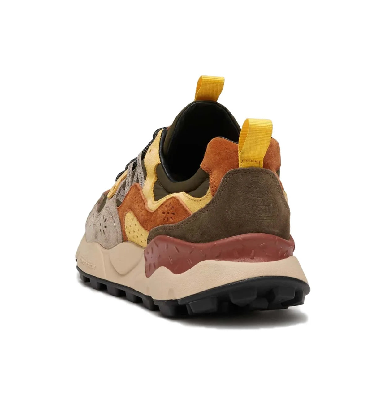 Flower Mountain Yamano 3 Man Suede/Nylon Grey Yellow