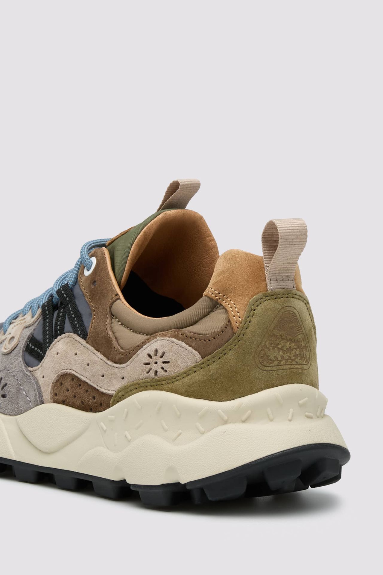 Flower Mountain Yamano 3 Man Suede/Nylon Military Grey