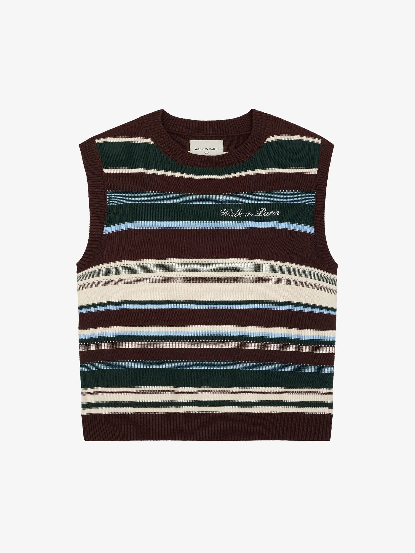 Walk In Paris Grandma Sleeveless Knit Top