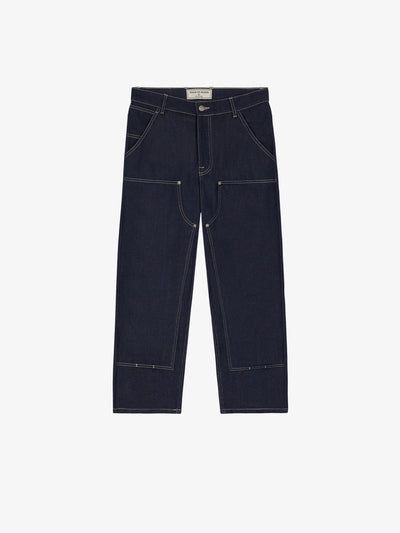 Walk In Paris Indigo Double Knee Carpenter Pants