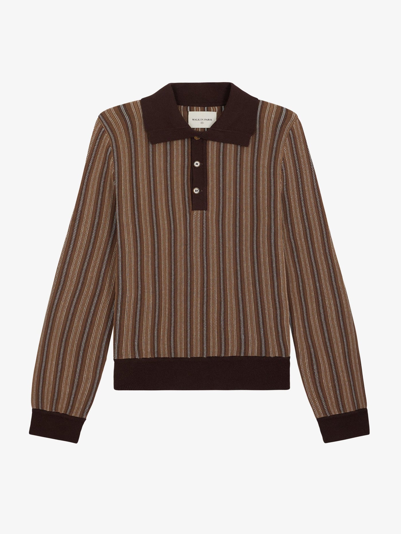 Walk In Paris Long Sleeve Knit Sweater