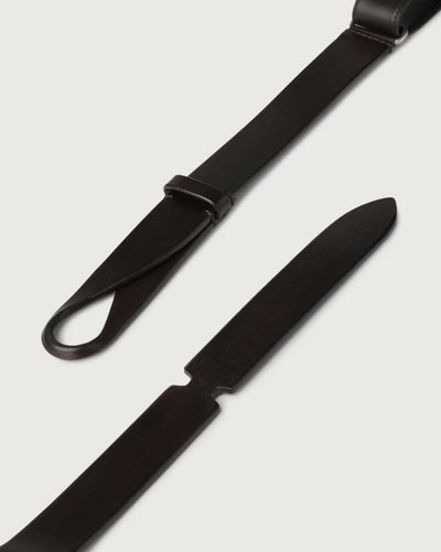 Orciani Cintura Nobuckle Bull In Cuoio