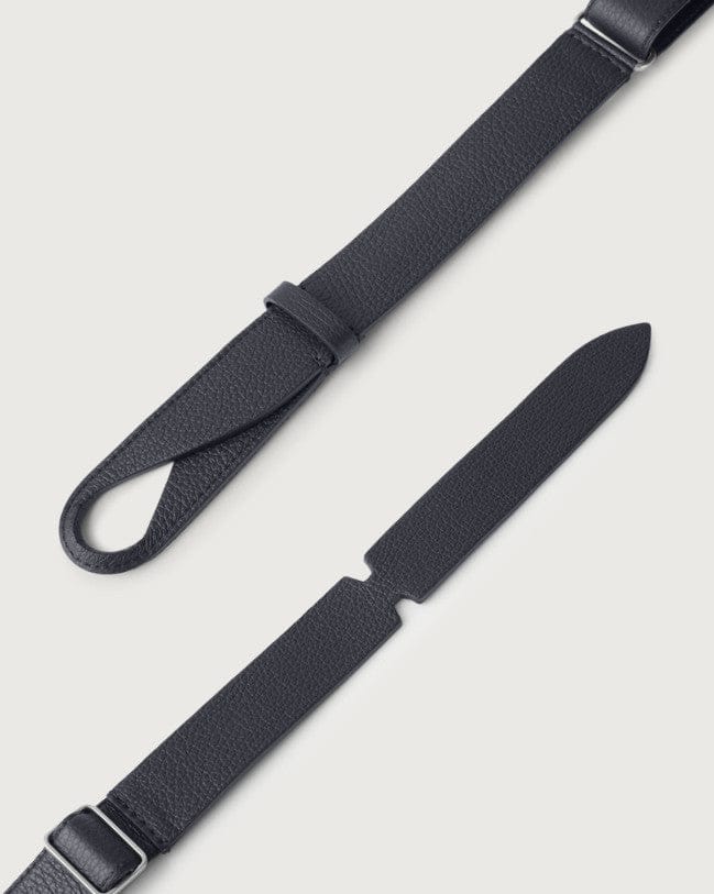 Orciani Cintura No Buckle Micron In Pelle