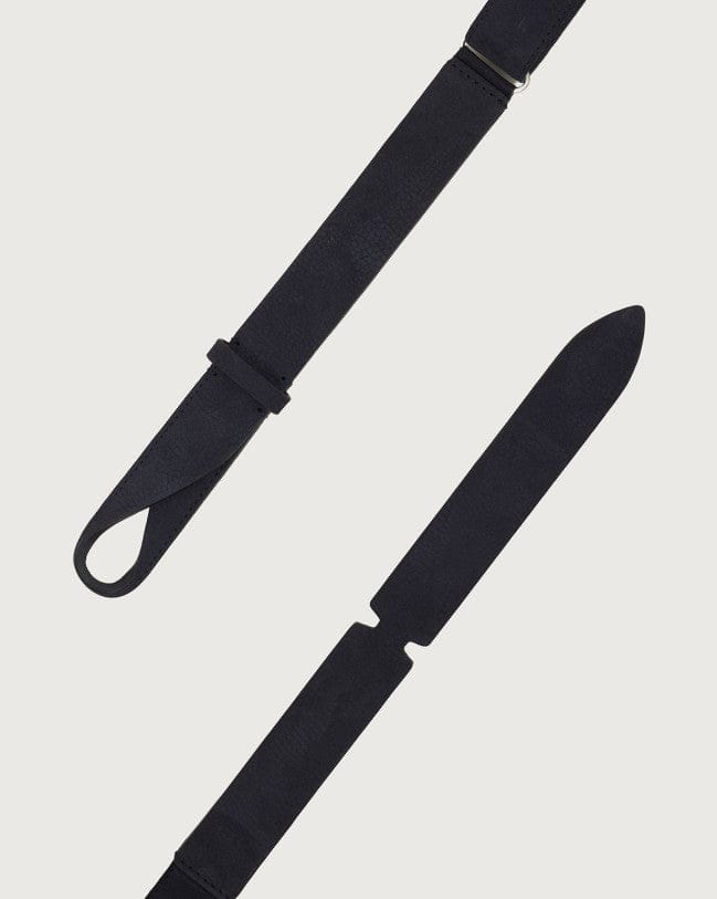 Cintura No Buckle Nabucco In Pelle Nabuk