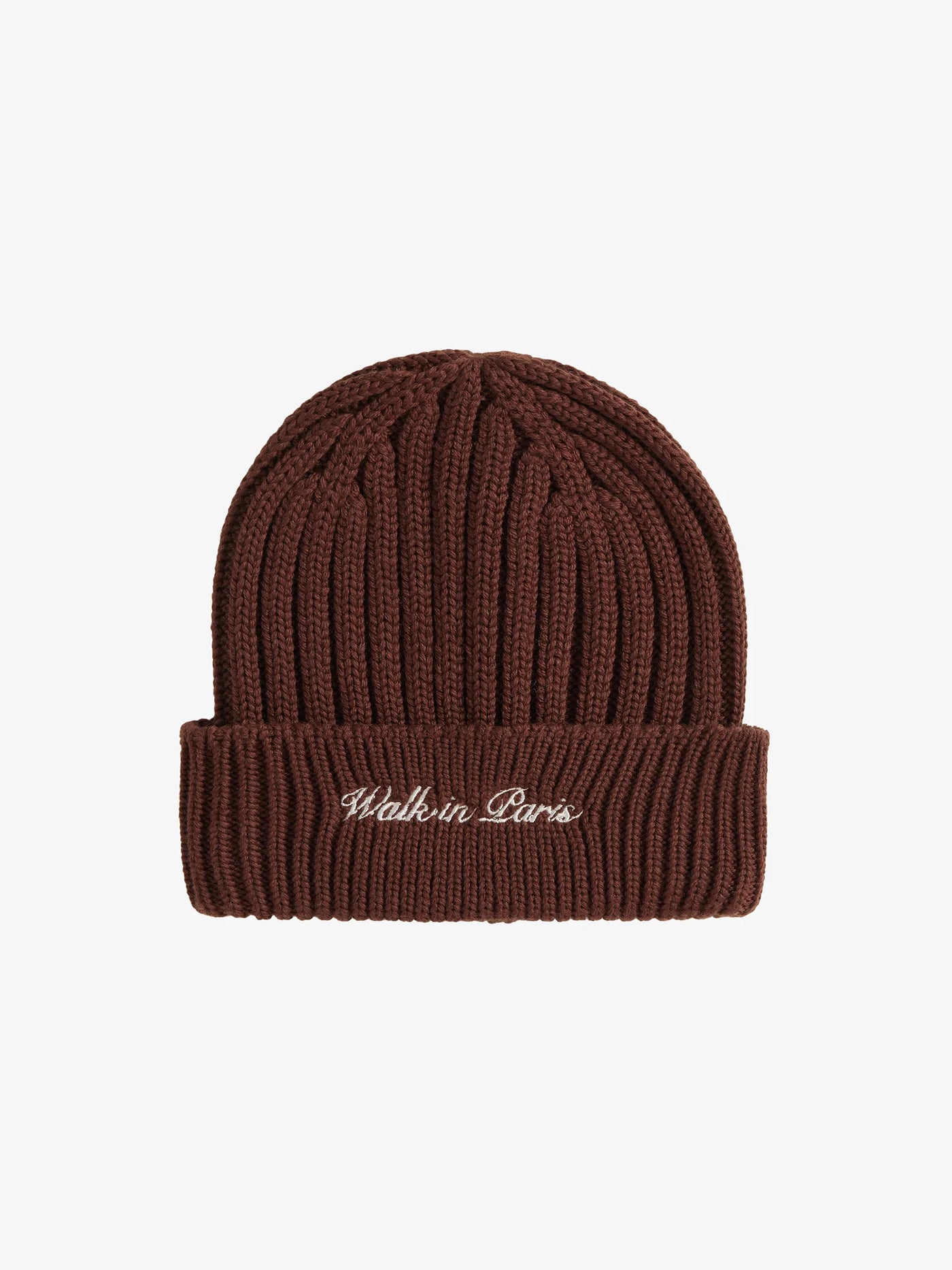 Walk In Paris Brown Wool Hat