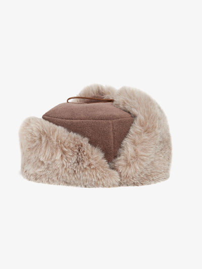 Walk In Paris Brown Chapka