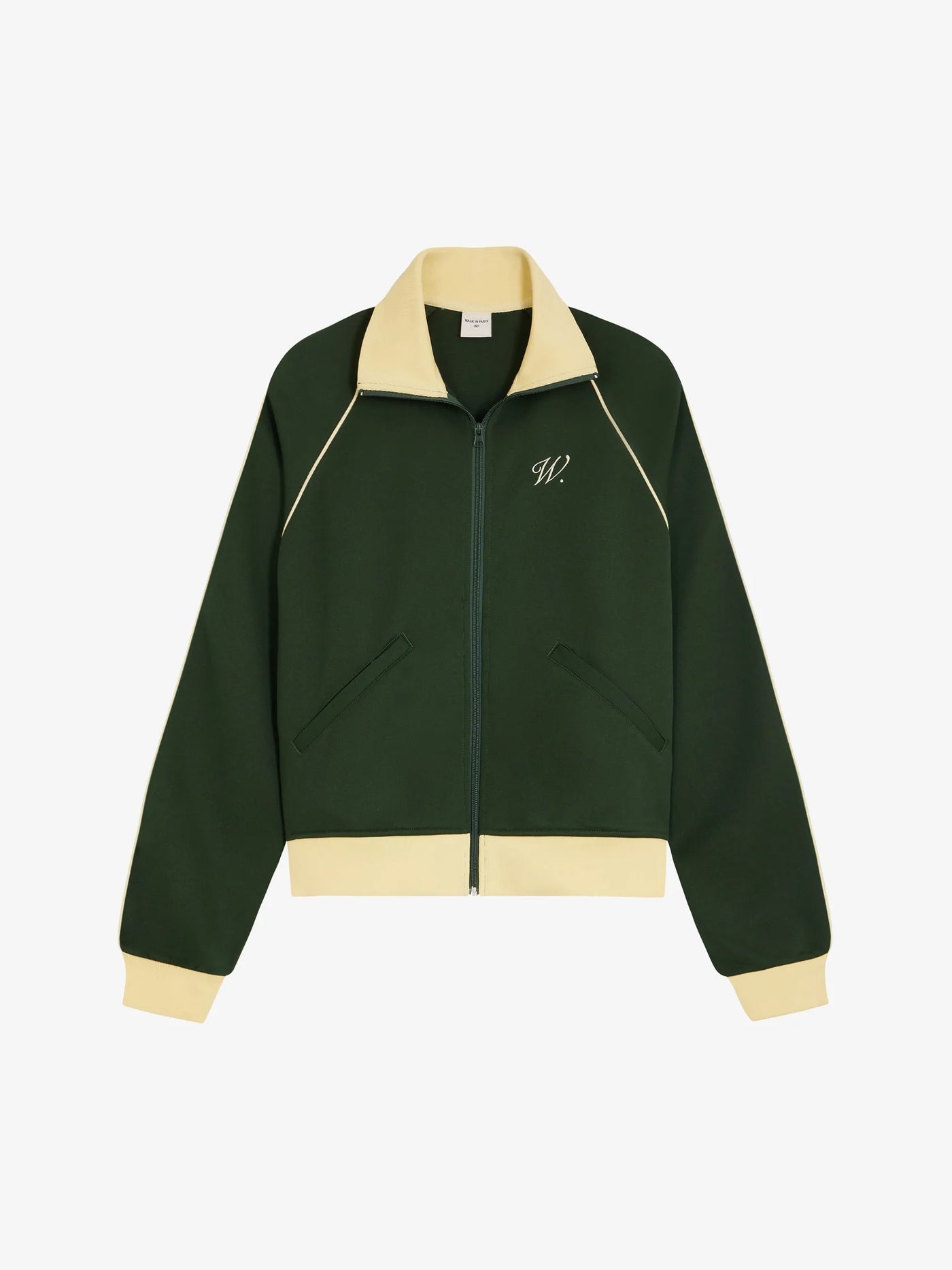 Walk In Paris La Veste De Jogging Signature Verte