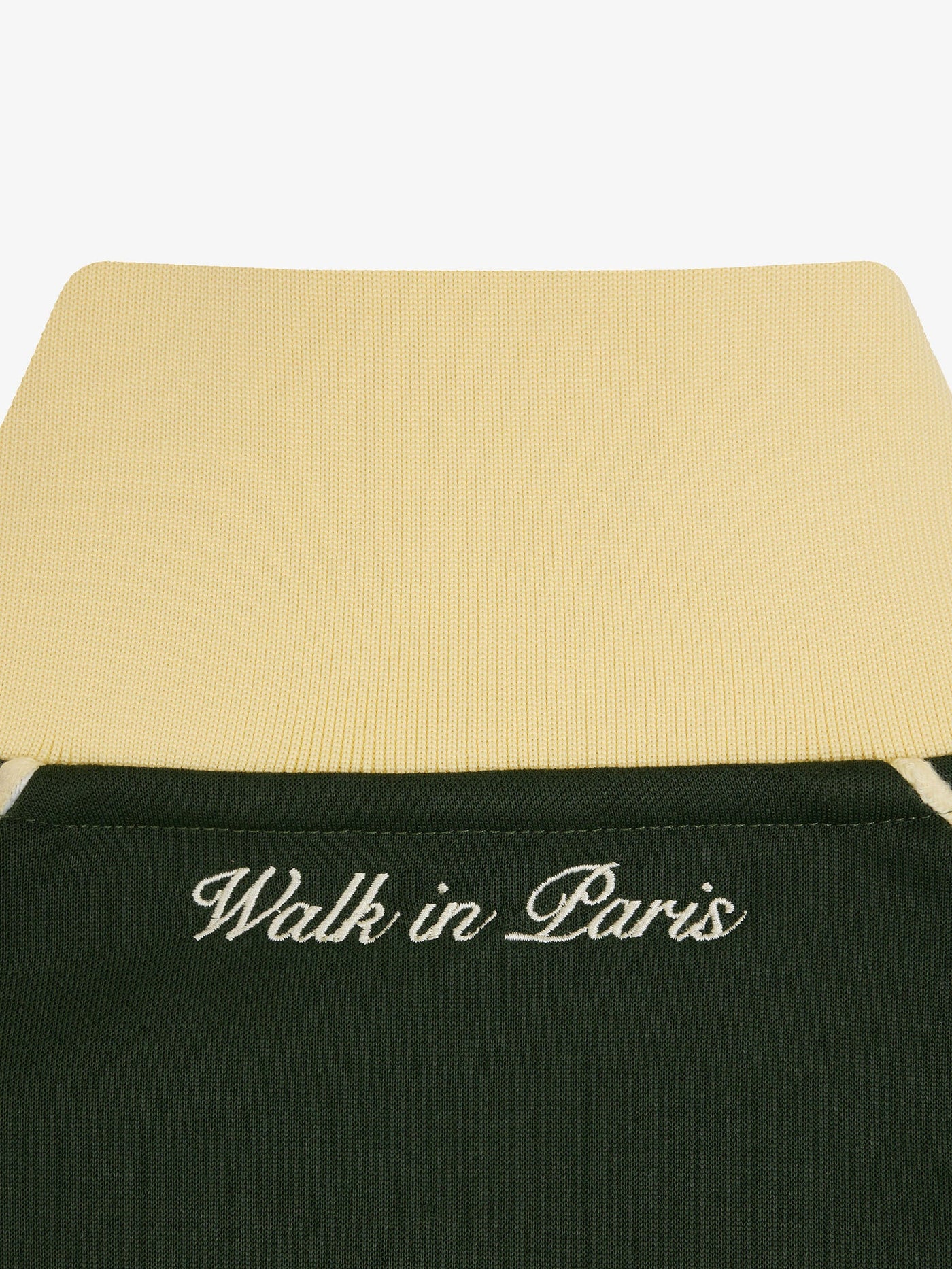 Walk In Paris La Veste De Jogging Signature Verte