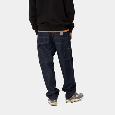 Carhartt Single Knee Pant Blue Rinsed