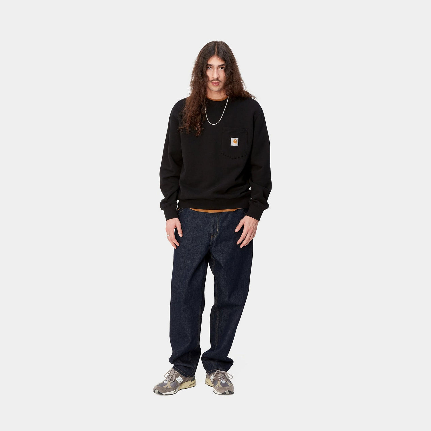 Carhartt Single Knee Pant Blue Rinsed