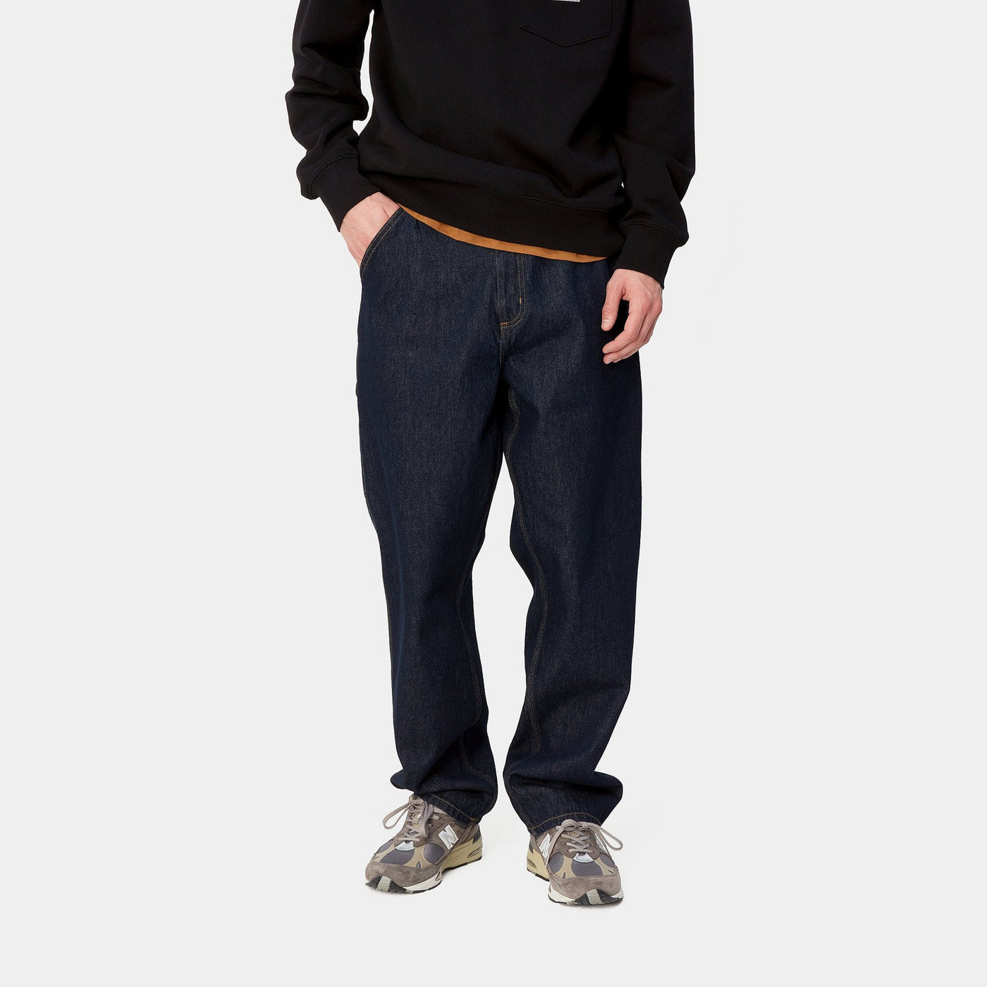 Carhartt Single Knee Pant Blue Rinsed