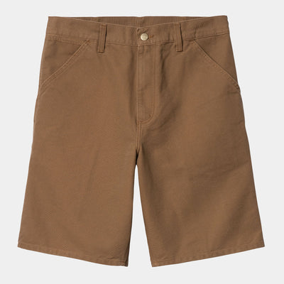 Carhartt Single Knee Short Hamilton Brown Rinsed