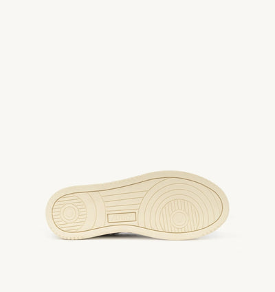Autry Dallas Low Wom Paillet/Cro Silver/Wht