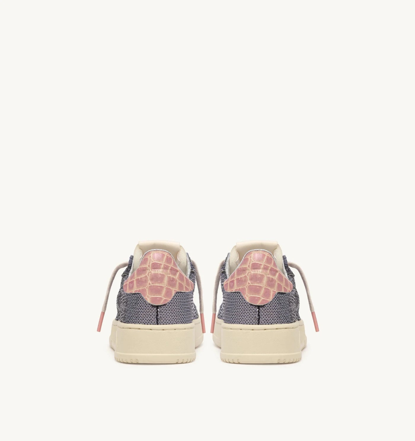 Autry Dallas Low Wom Pillet/Cro Gun/Pink