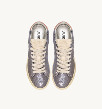 Autry Dallas Low Wom Pillet/Cro Gun/Pink