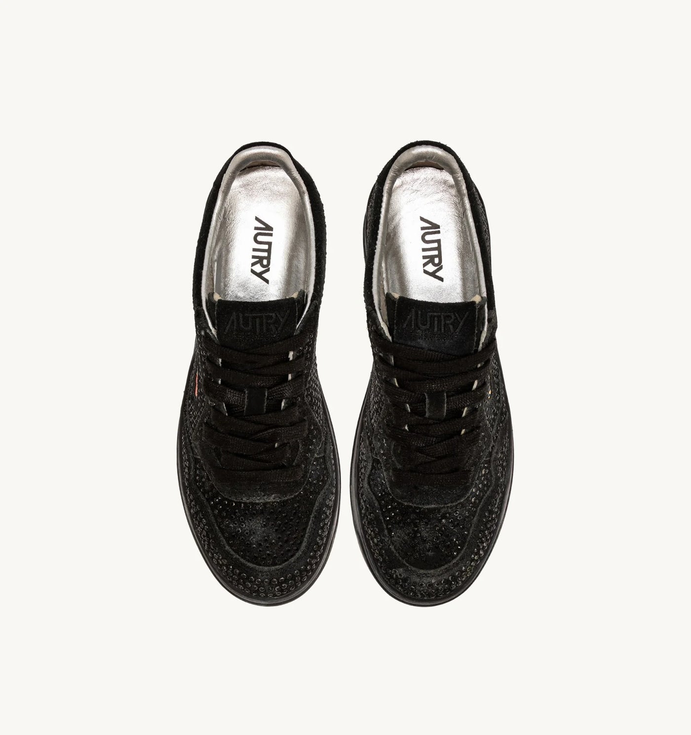Autry Medalist Low Wom Sue/Strass Black