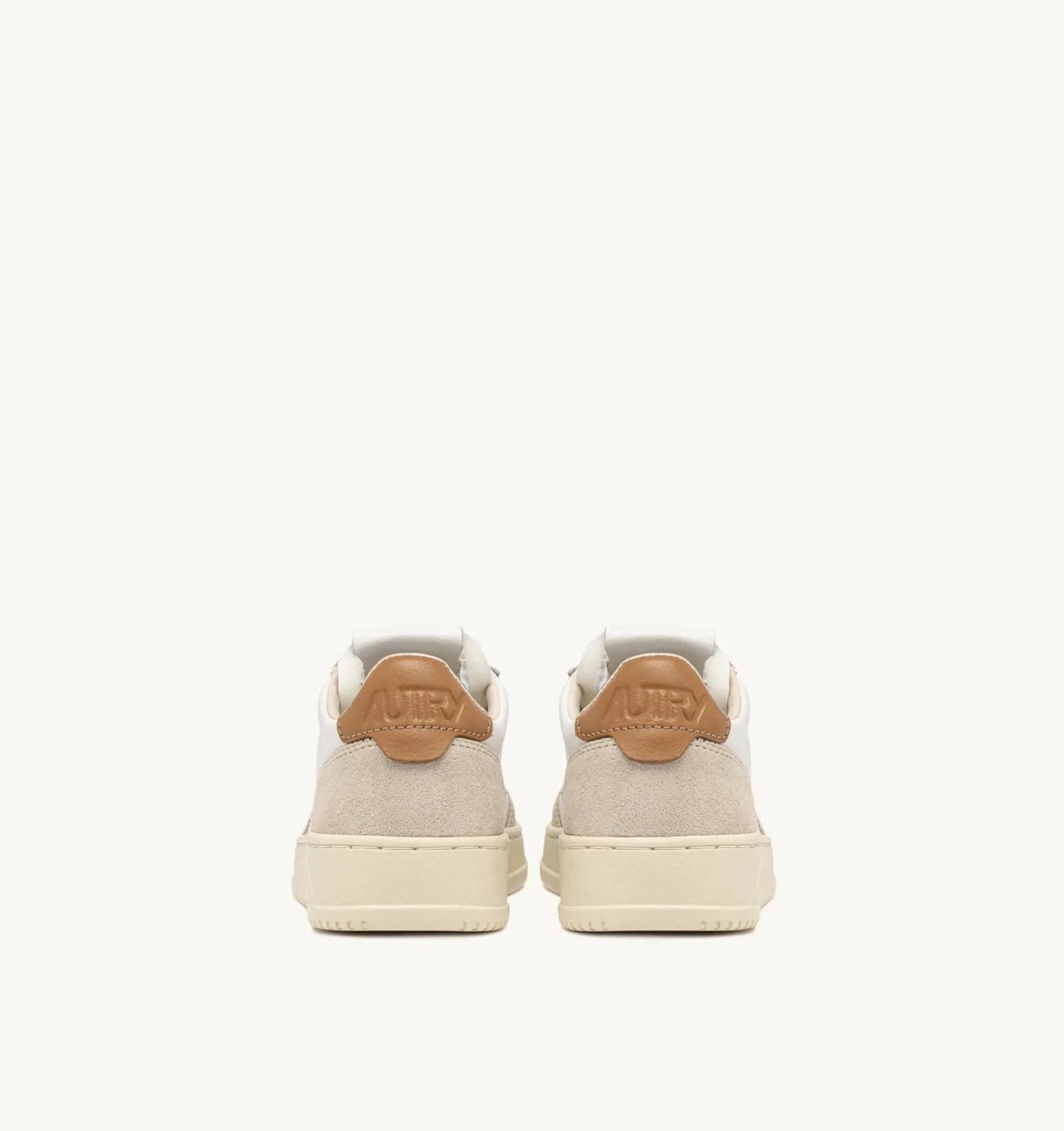 Autry Medalist Low Man Leat/Suede Wht/Brnsug