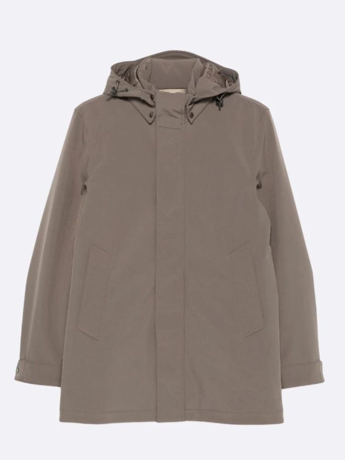 Woolrich Soft Shell Barrow Mac Coat Falcon