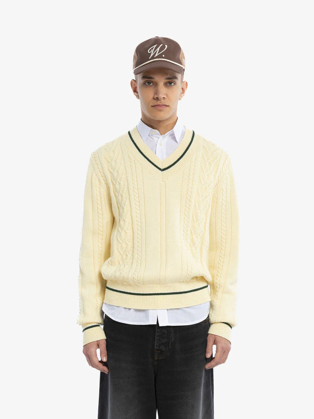 Walk In Paris The Beige Knitted Sweater