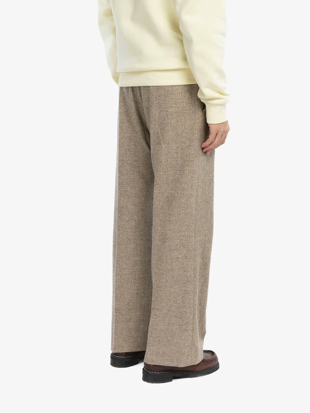 Walk In Paris The Flaire Beige Tailoring Pants