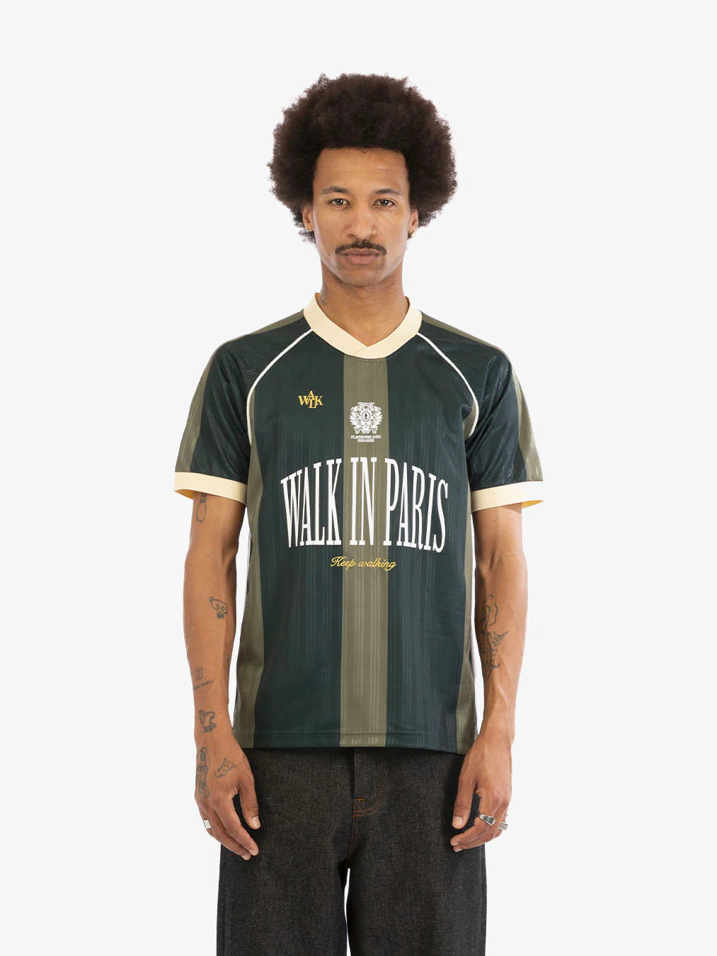 Walk In Paris Football Jersey Green