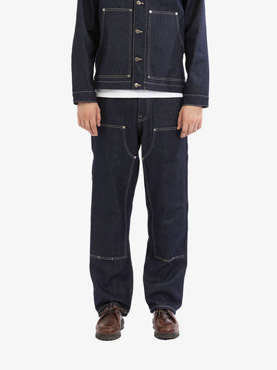 Walk In Paris Indigo Double Knee Carpenter Pants