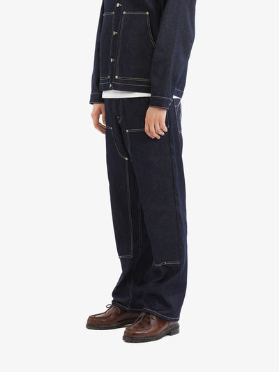 Walk In Paris Indigo Double Knee Carpenter Pants