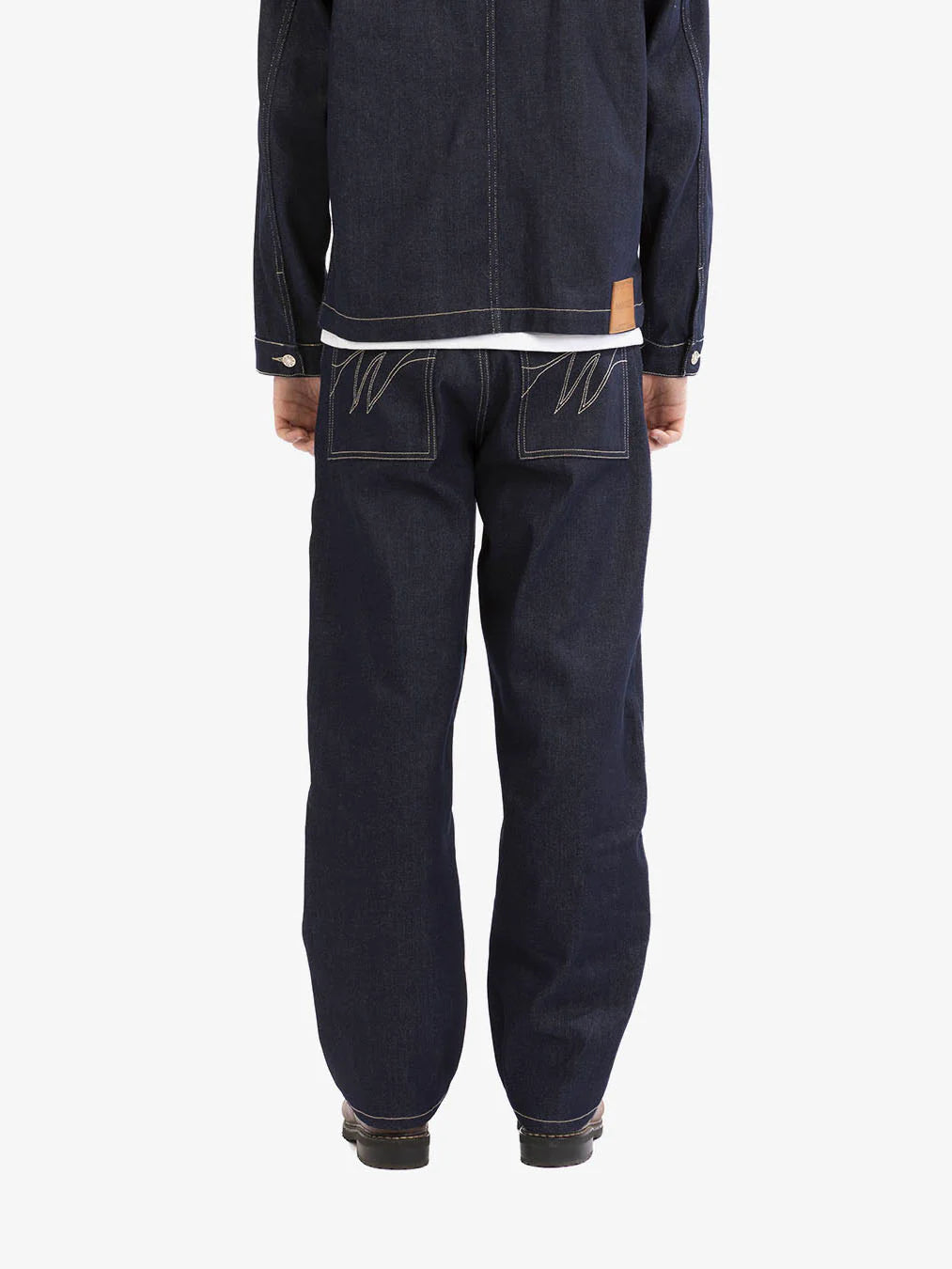 Walk In Paris Indigo Double Knee Carpenter Pants