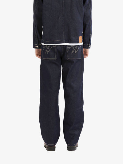 Walk In Paris Indigo Double Knee Carpenter Pants