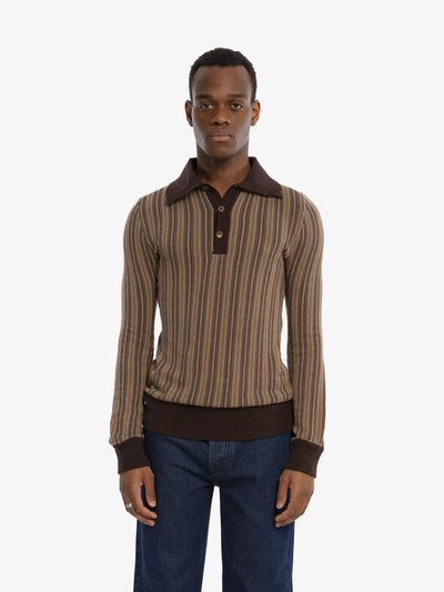 Walk In Paris Long Sleeve Knit Sweater