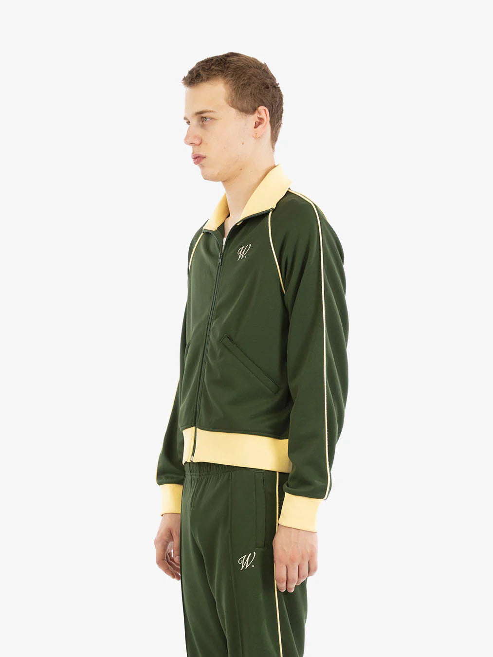 Walk In Paris La Veste De Jogging Signature Verte