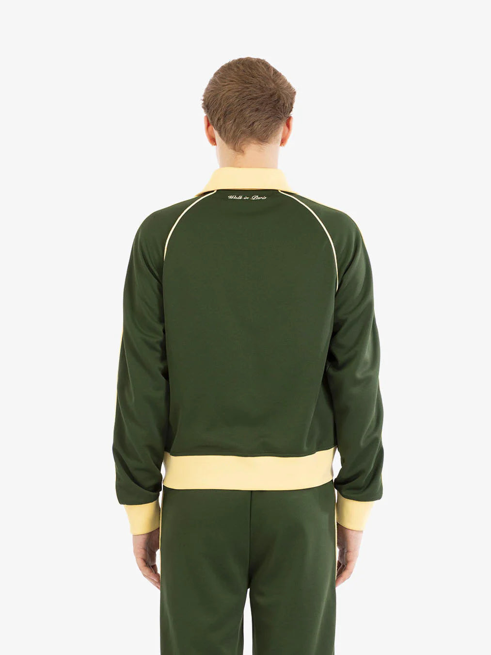 Walk In Paris La Veste De Jogging Signature Verte