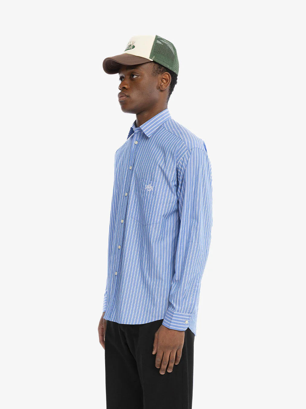 Walk In Paris Striped Oxford Shirt