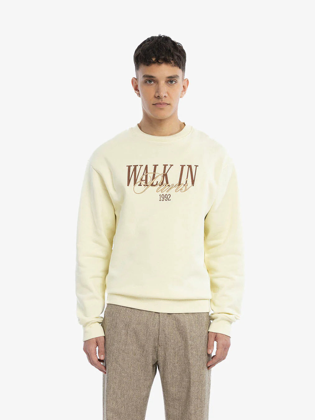 Walk In Paris Wip Logo Crewneck Sweatshirt