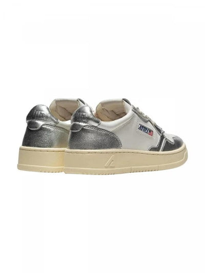 Autry Sneakers Low Leather Silver