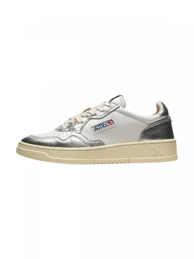 Autry Sneakers Low Leather Silver