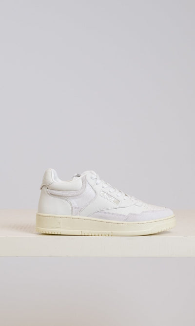 Autry Sneakers Open Mid Leather White