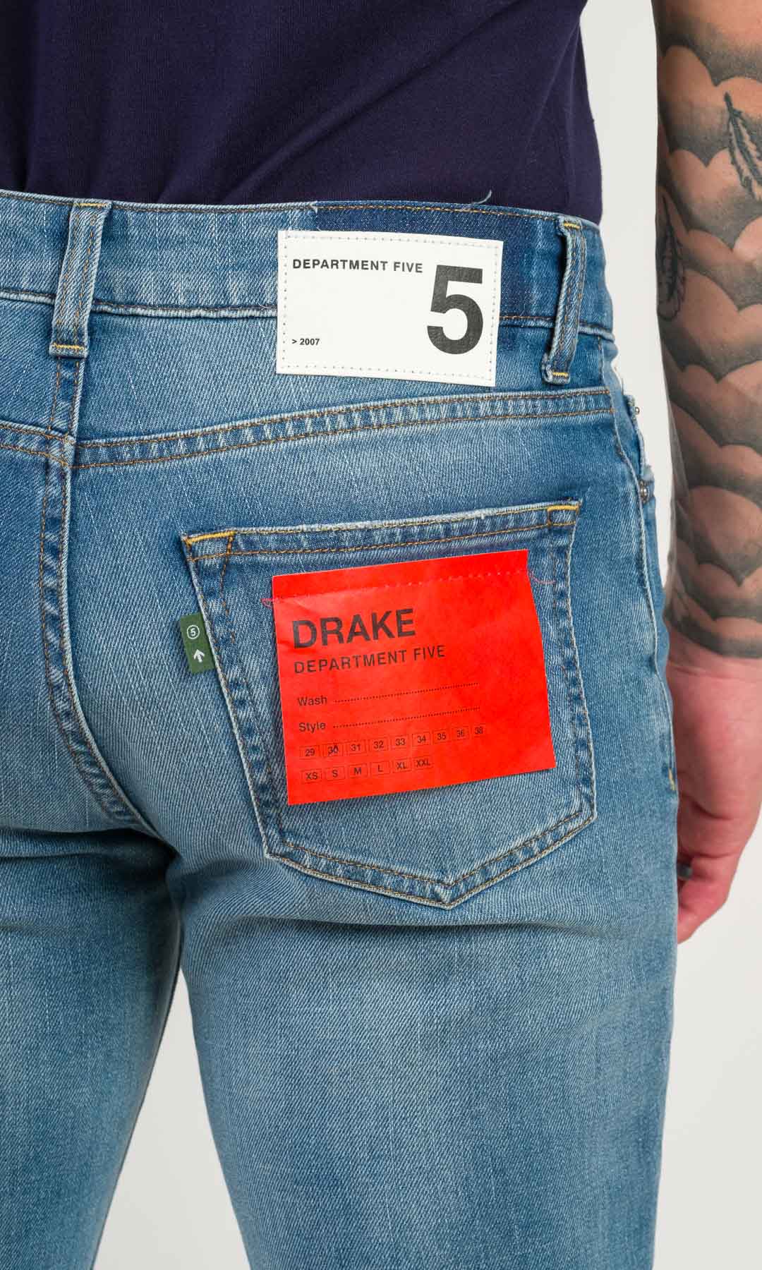 Department 5 Drake Pantalone con Rotture
