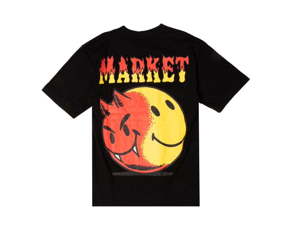Market Smiley Good and Evil T-shirt