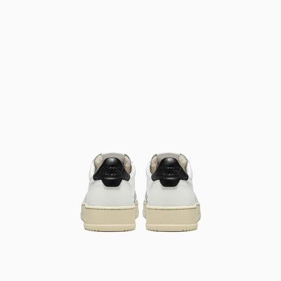 Autry Sneakers 01 Low Man Leather White Black