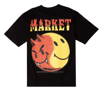 Market Smiley Good and Evil T-shirt