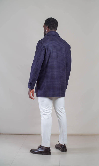 Corneliani Cappotto con Interno - Chirico Store - 50, 52, 54, abbigliamento uomo, blu, Cappotto, cappotto uomo, Corneliani - Corneliani