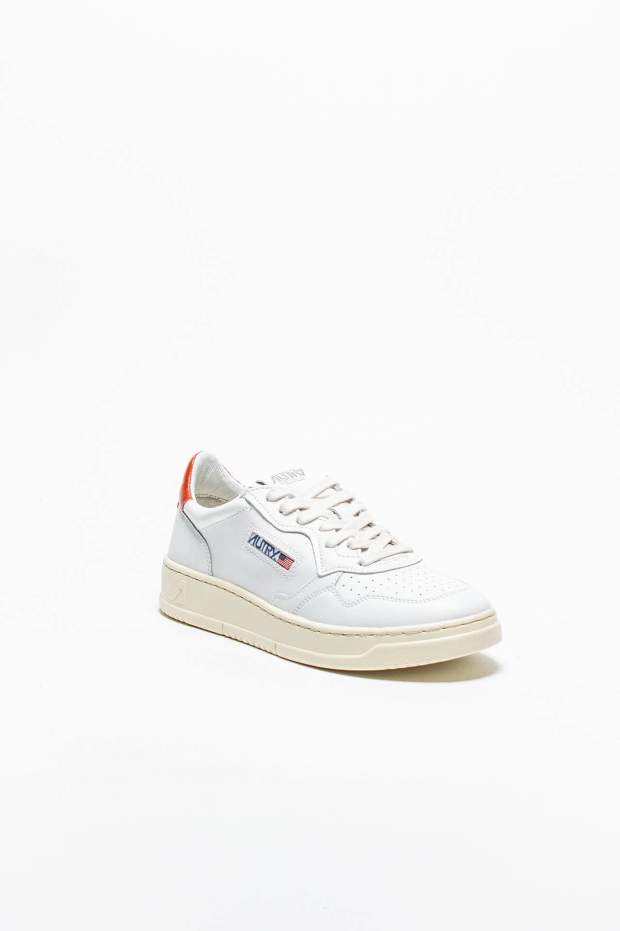 Autry Sneakers Low Leather White Rust