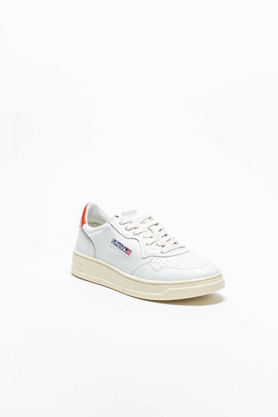 Autry Sneakers Low Leather White Rust
